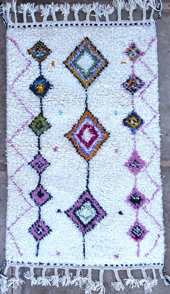 Berber tapijt #BO56067 van de categorie Beni Ourain