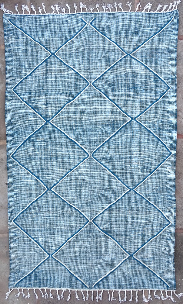 Berber tapijt #ZA56082 voor woonkamer van de categorie Zanafi Kelim vloerkleden
