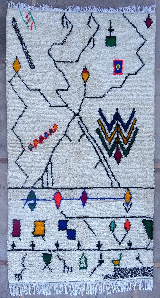 Berber Azilal teppiche #AZ56124