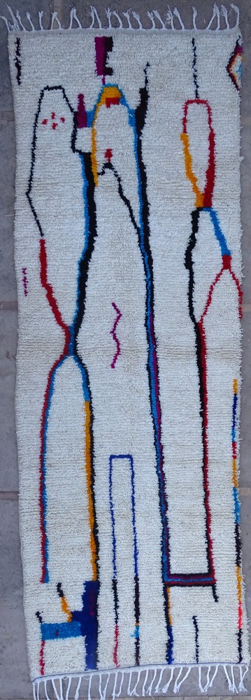 Berber Hallway runner wool rugs #AZ57064