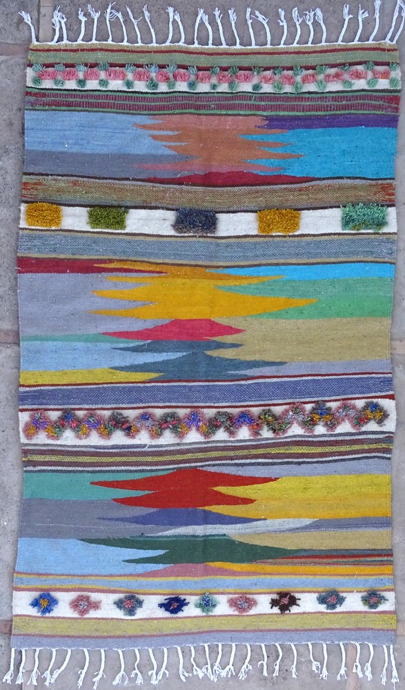 Berber rug  Azilal rugs #ZAM57090