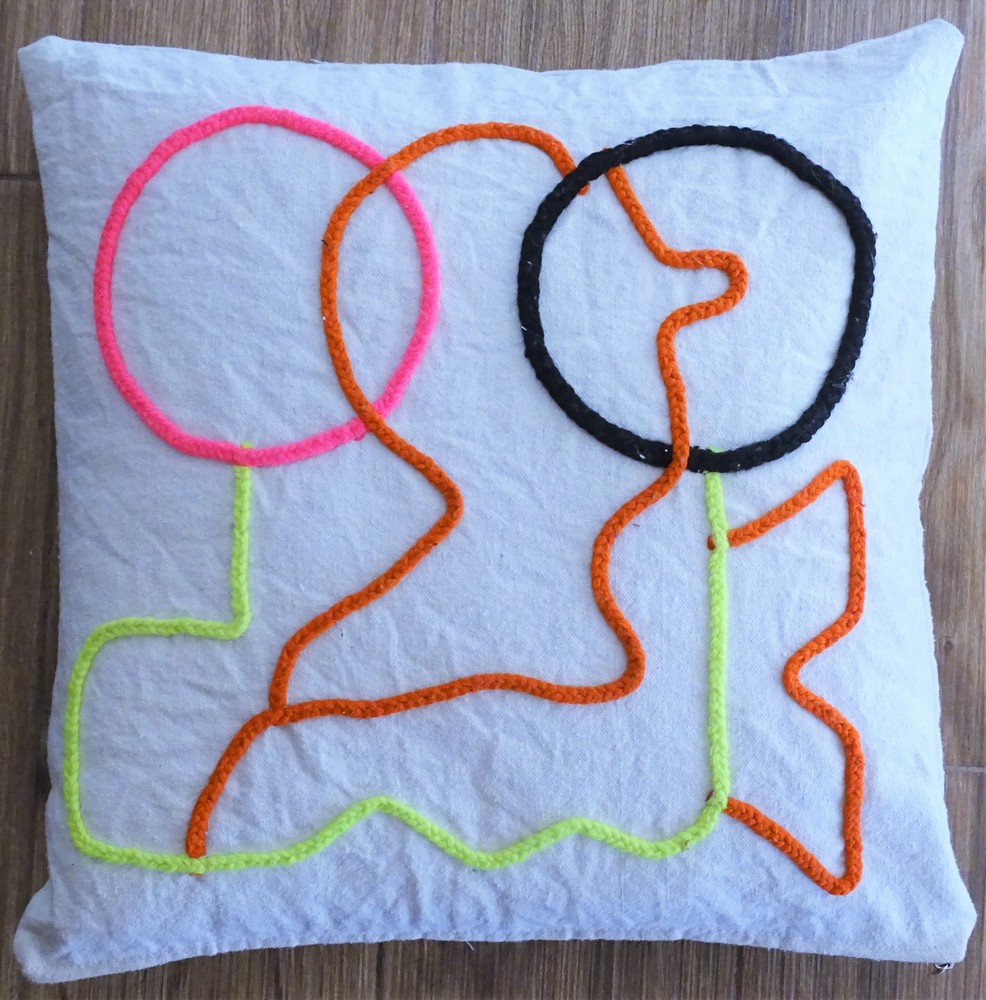 Cushions kilim with embroidery #CDA57216