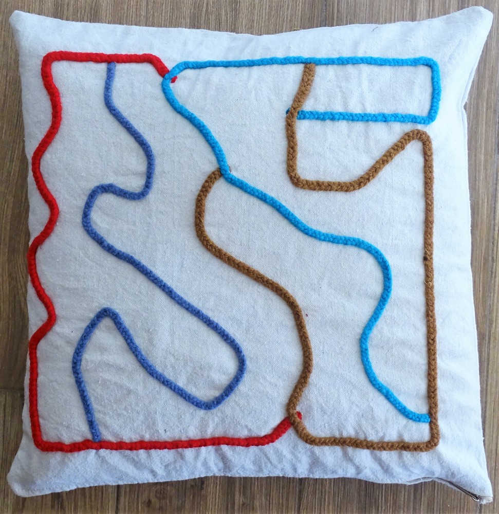Cushions kilim with embroidery #CDA57218