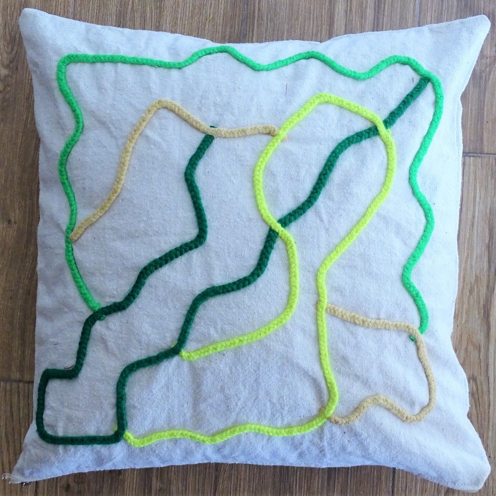 Cushions kilim with embroidery #CDA57219