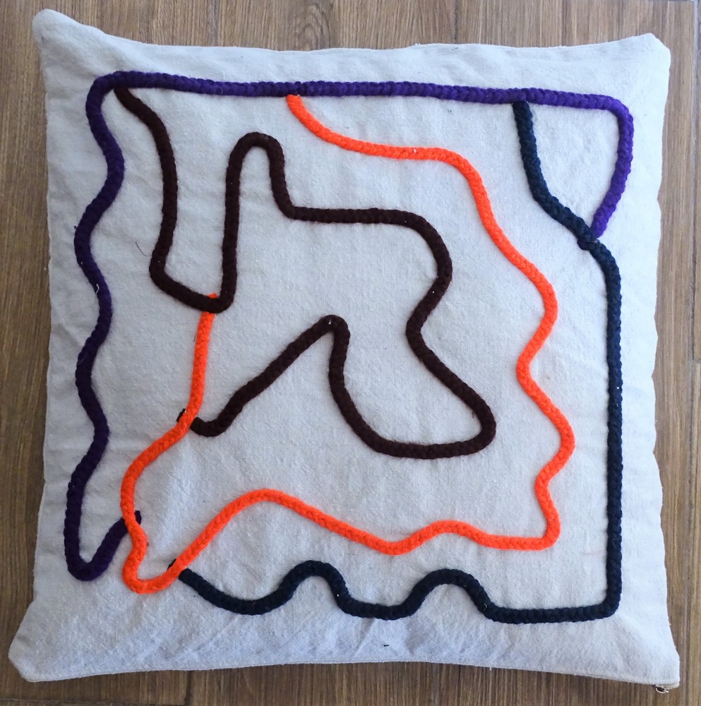 Cushions kilim with embroidery #CDA57220