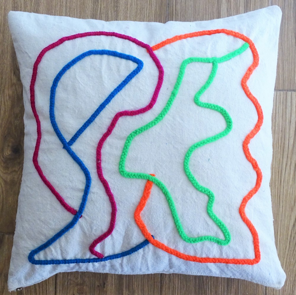 Cushions kilim with embroidery #CDA57223