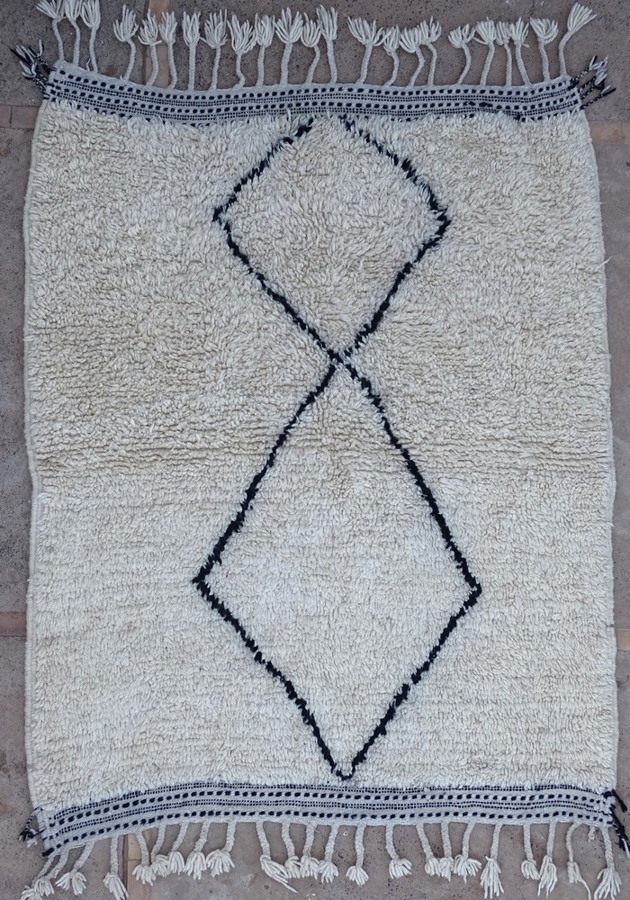 Berber tapijt #BO58020 van de categorie Moderne Beni ourain vloerkleden