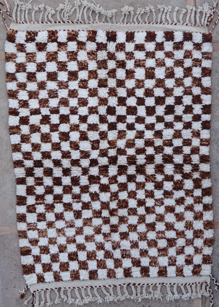 Berber tapijt #BO58030 van de categorie Moderne Beni ourain vloerkleden