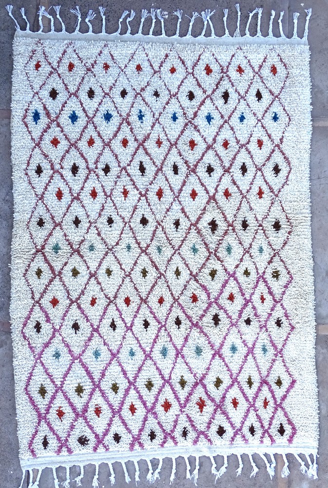 Berber tapijt #AZ58009 van de categorie Azilal vloerkleden met modern design