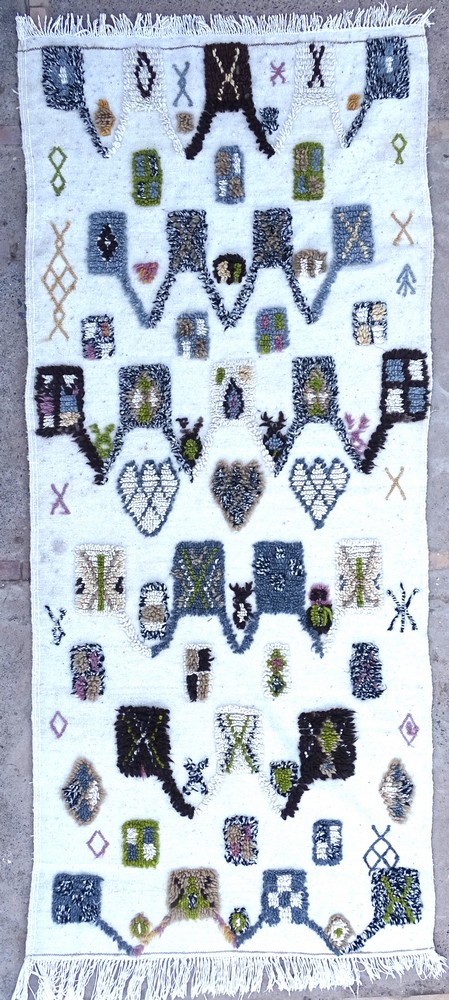 Berber Modern design azilal rugs #AZM58010