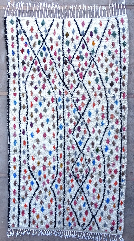 Berber tapijt #AZ58011 van de categorie Azilal vloerkleden met modern design