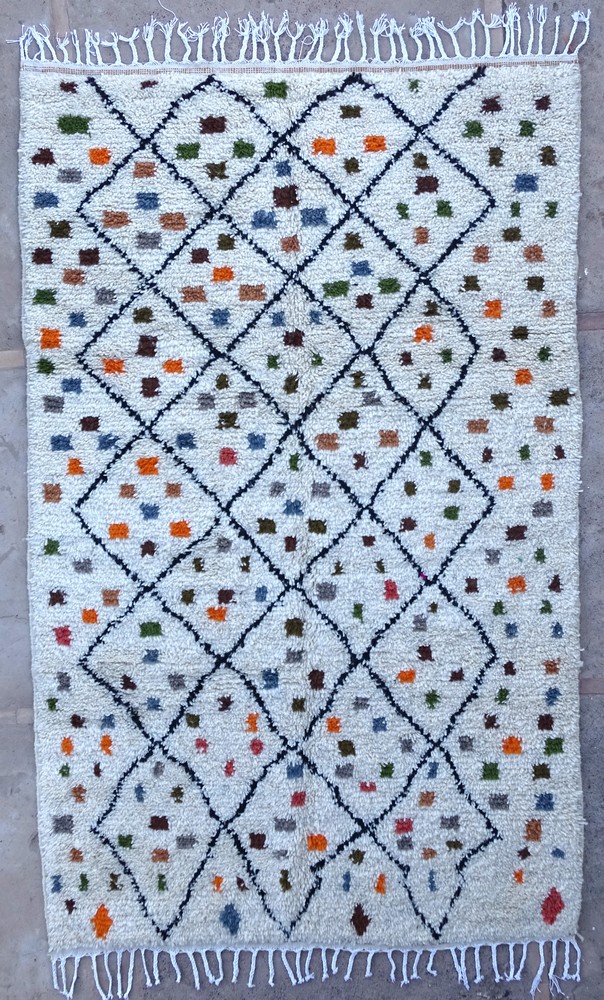 Berber tapijt #AZ58012 van de categorie Azilal vloerkleden met modern design