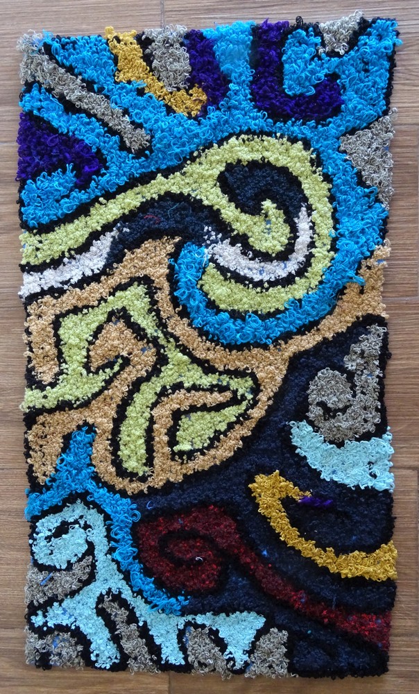 Berber rug #ZK59207 type Boucherouite Medium and Small
