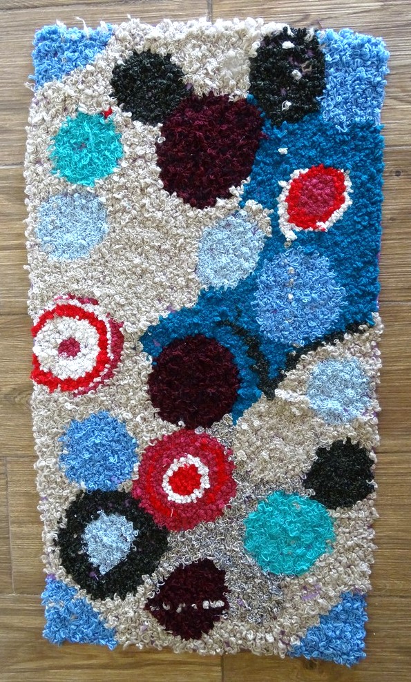 Berber rug #ZK59226 type Boucherouite Medium and Small