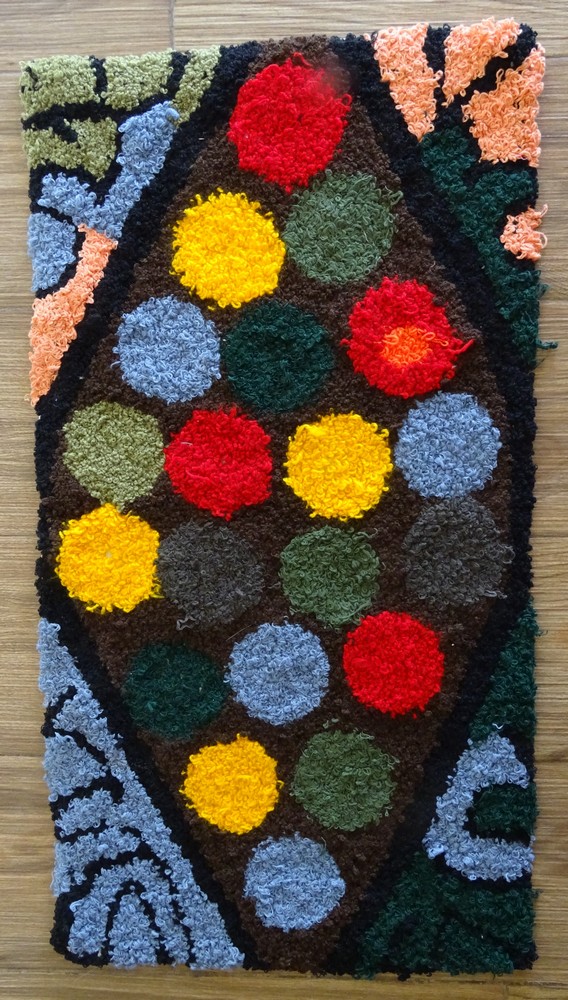 Tapis berbère #ZK59201 tapis Boucharouette Moyens et petits