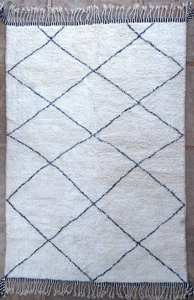 Berber living room rug #BO59023 type Beni Ourain Large sizes