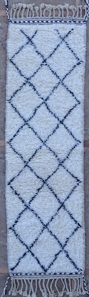 Hallway runner wool rugs #BO60002  110 €