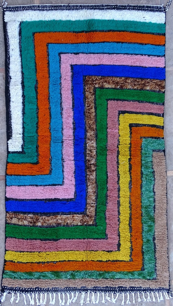 Berber teppich #BOZ60027   für Wohnzimmer aus der Kategorie MODERNER BOUJAAD