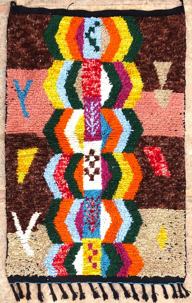 Berber rug #BO61081  from catalog Beni Ourain and Boujaad with colors