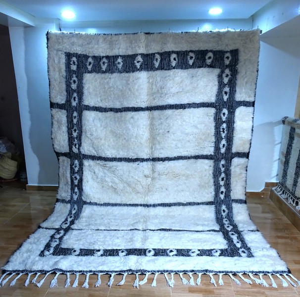 Berber living room rug #BOZ63054  type Beni Ourain