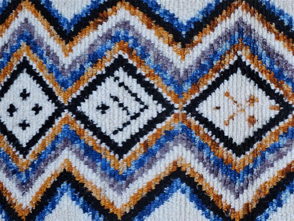 Hallway berber rug  Hallway runner wool rugs #AZ54181