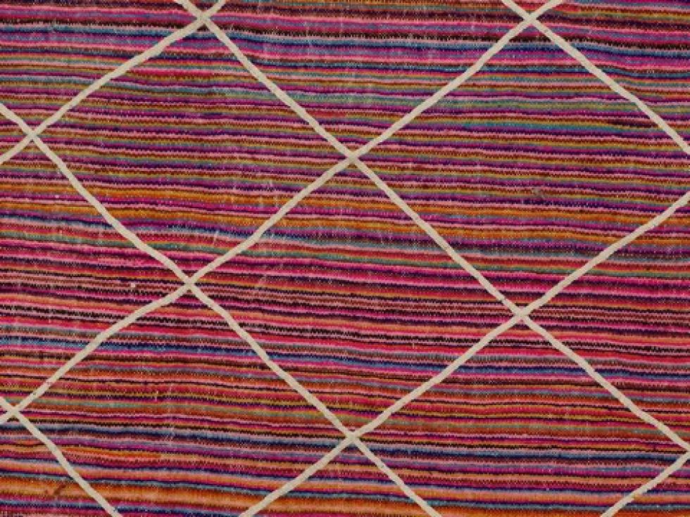 Tapis berbère kilim zanafi Tapis Kilim Zanafi #ZA52154 acrylic wool