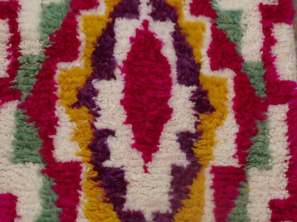 Hallway berber rug  Hallway runner wool rugs #BO51107