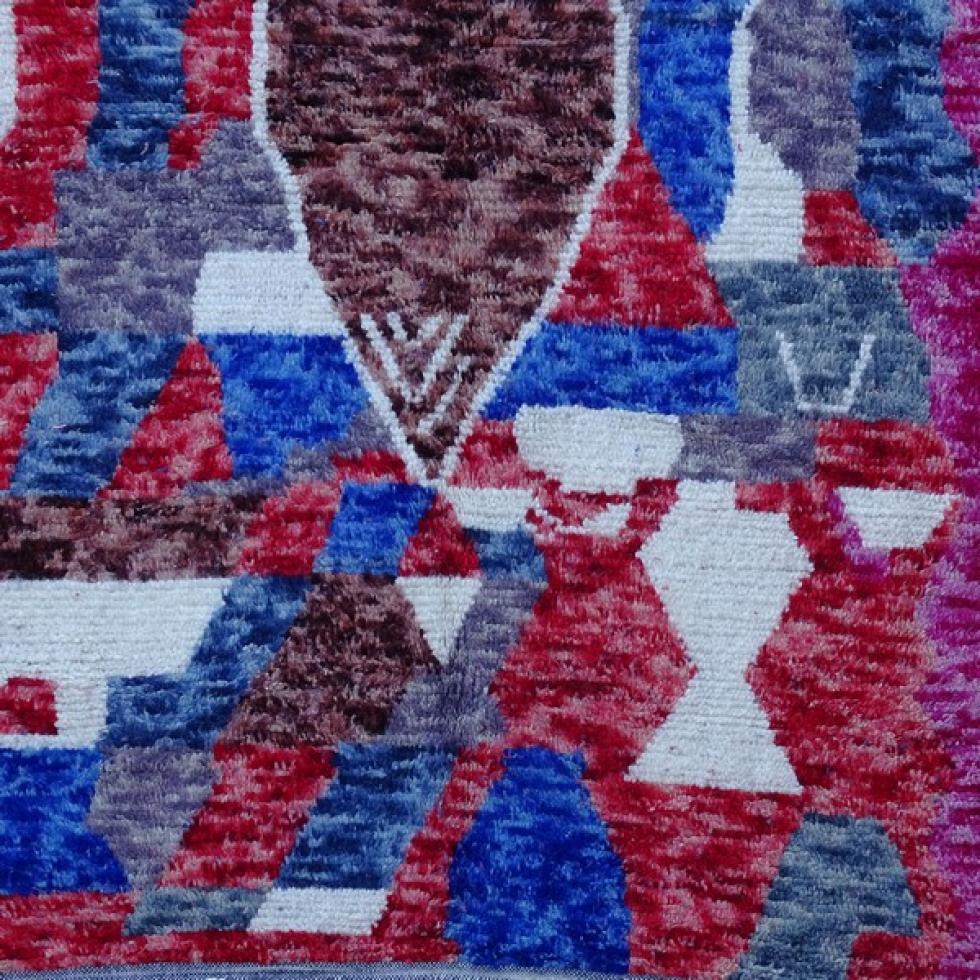 Berber rug  Modern design azilal rugs #AZM51186