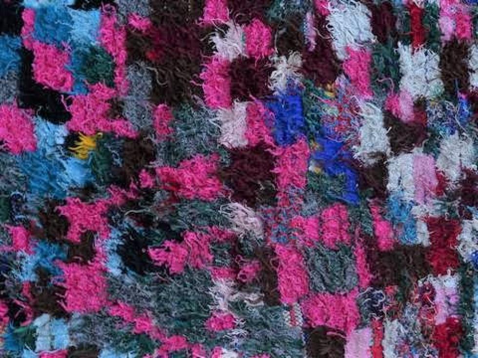 Berber rug  Boucherouite Medium and Small #T46087