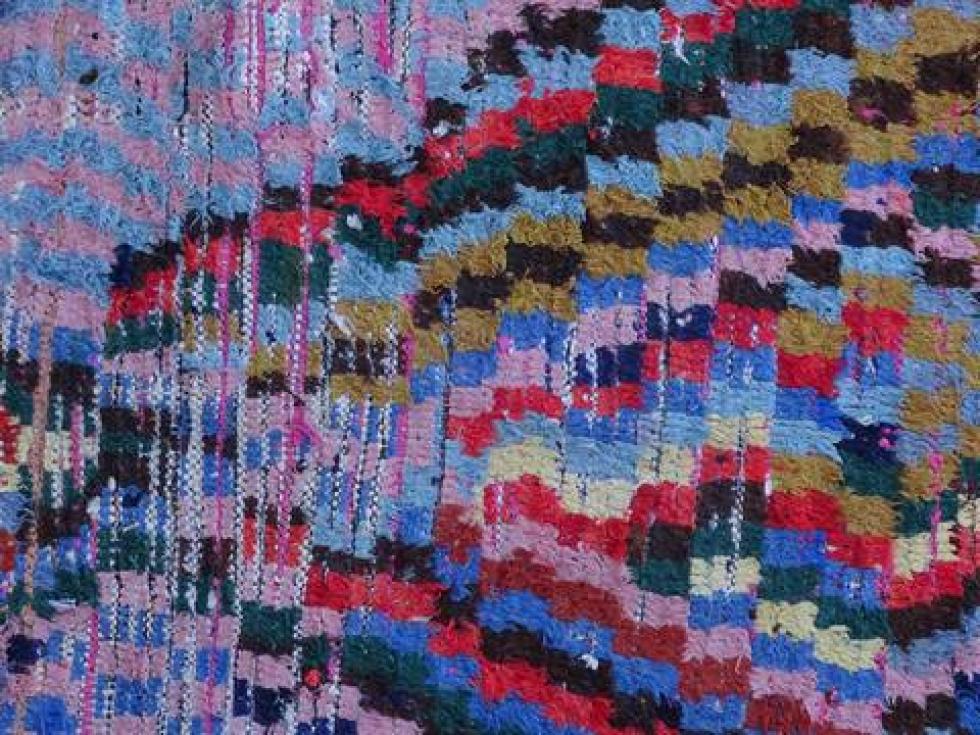 Berber rug  Boucherouite Medium #T39131