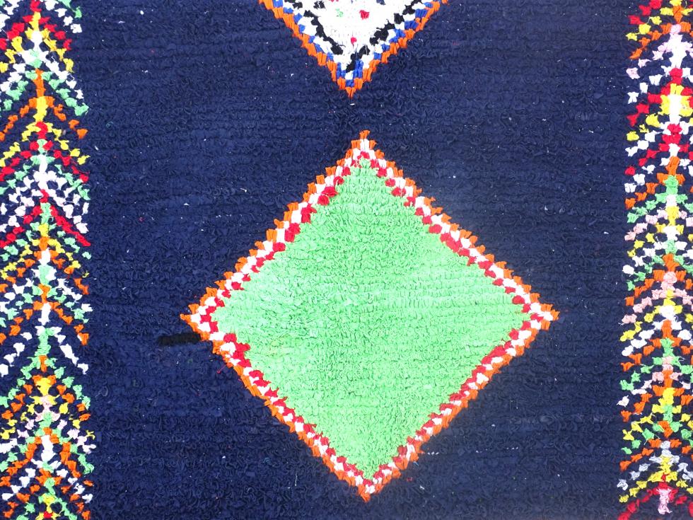 Berber rug  Boucherouite Large #LN55248