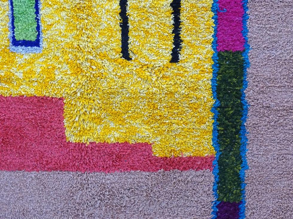 Berber rug  Beni Ourain Large sizes #BO55348