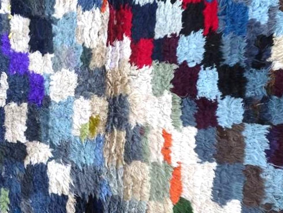 Berber rug  Boucherouite Medium and Small #TT59608