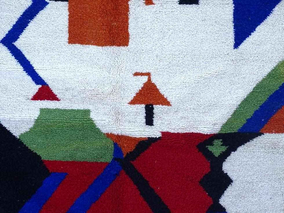 Berber rug MODERN BENI OURAIN #BOZ58070
