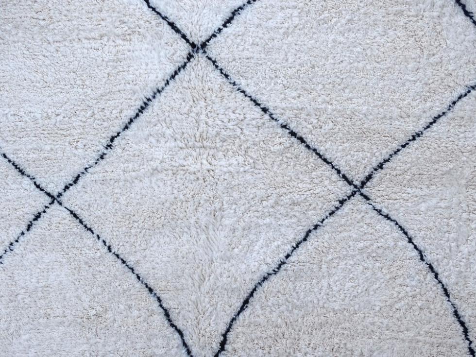 Berber rug  Beni Ourain Large sizes #BO59024