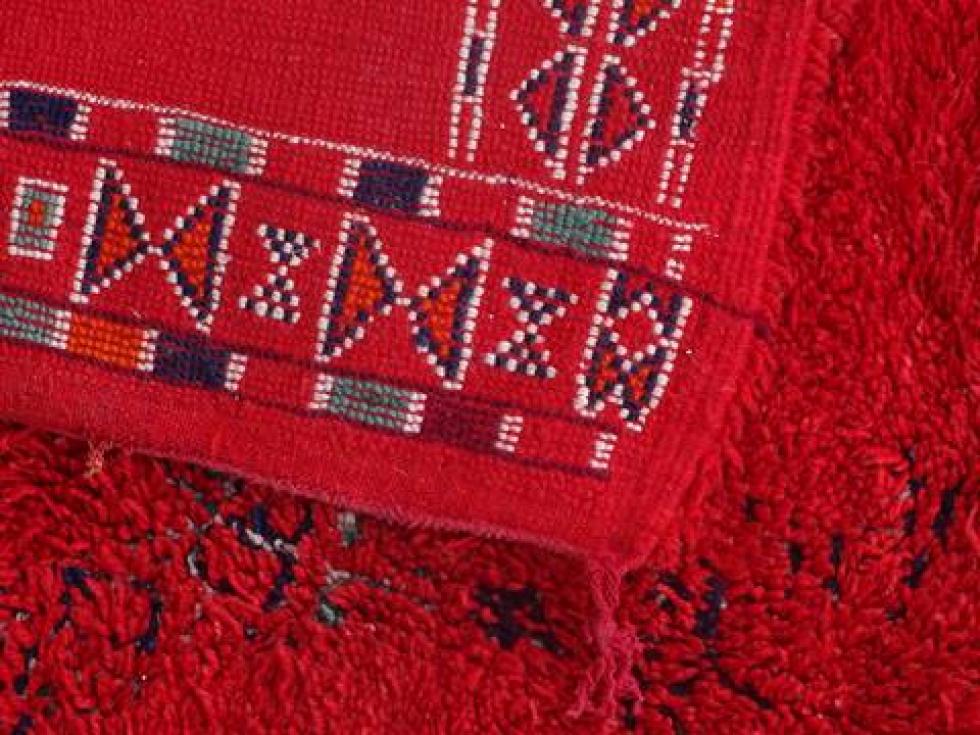 Berber rug  Antique and vintage beni ourain and moroccan rugs #GHB59574 BENI MGUILD Azrou