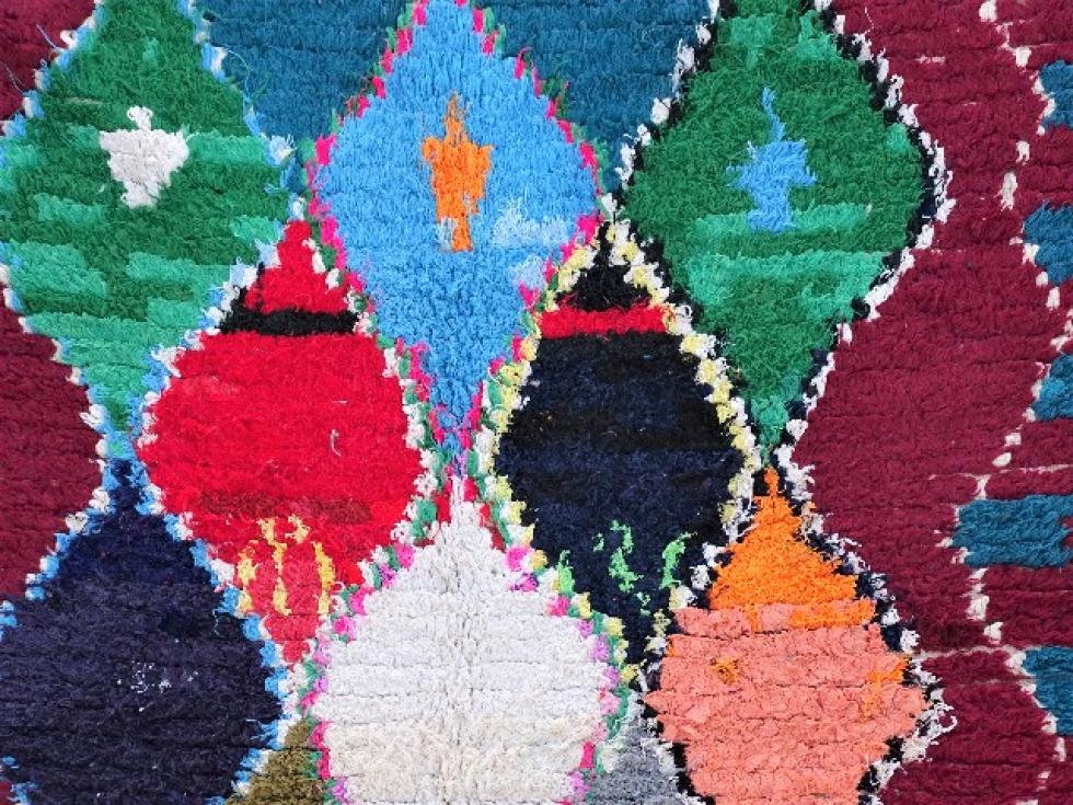 Berber rug  Boucherouite Medium and Small #TC54107