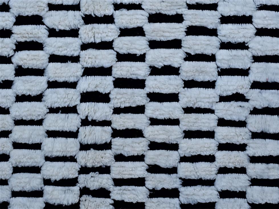 Berber rug  Beni Ourain #BOZ55060 carreaux
