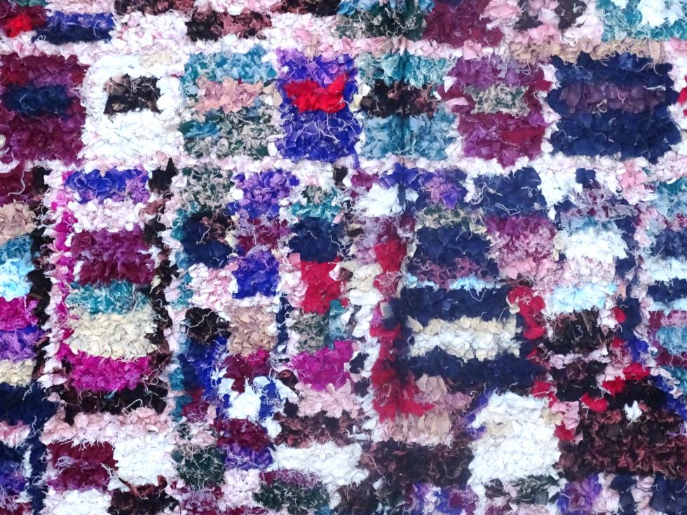 Berber rug  Boucherouite Large #LC55286