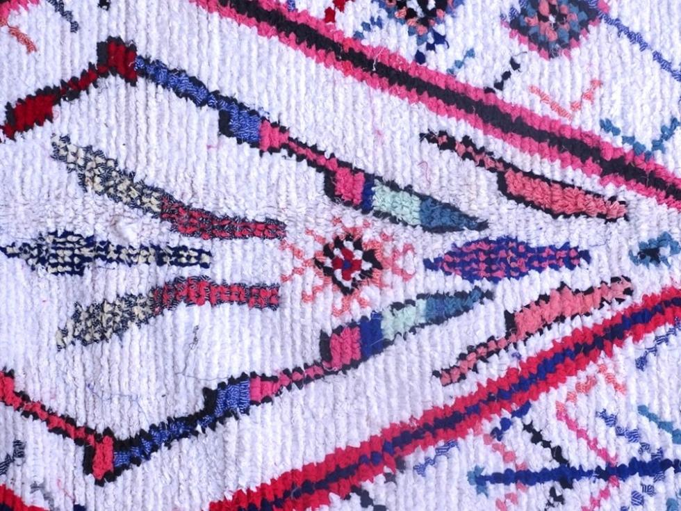 Berber rug  Boucherouite Large #LN55258