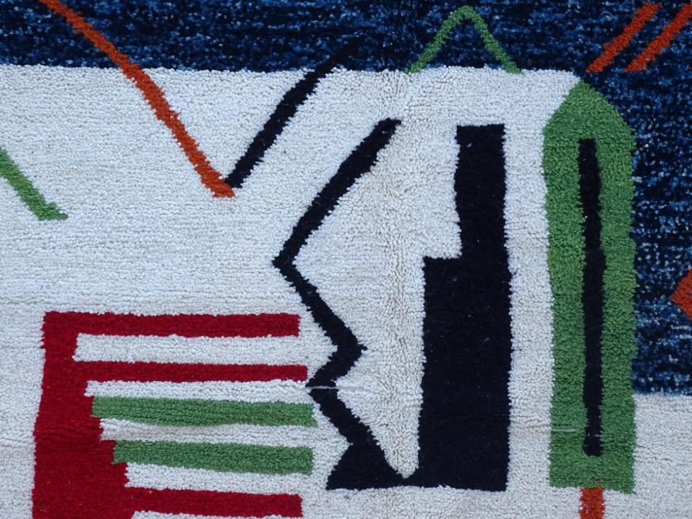 Berber rug MODERN BENI OURAIN #BOZ58070