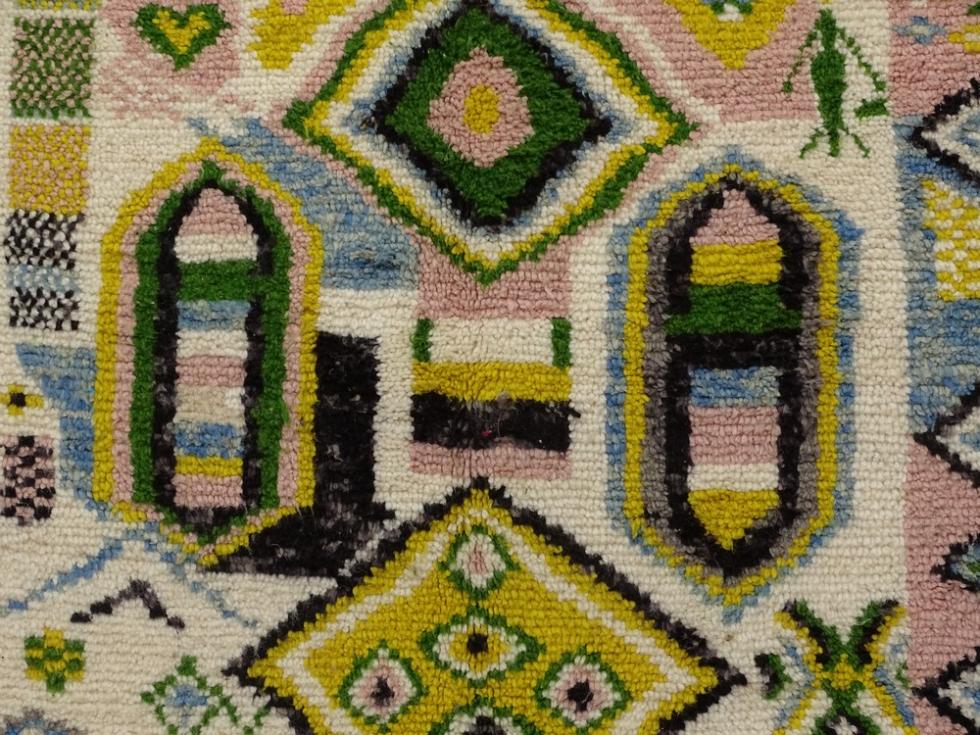 Berber rug  Modern design azilal rugs #AZM51244