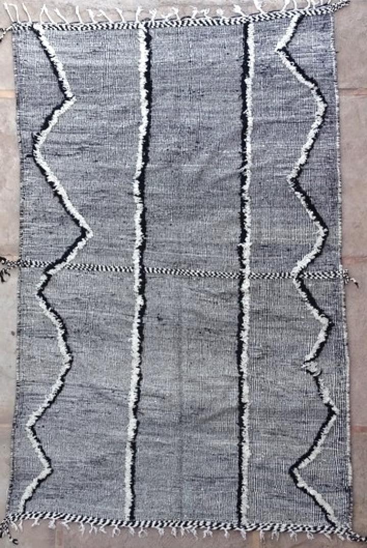 Zanafi Berberus wool kilim carpet Handmade