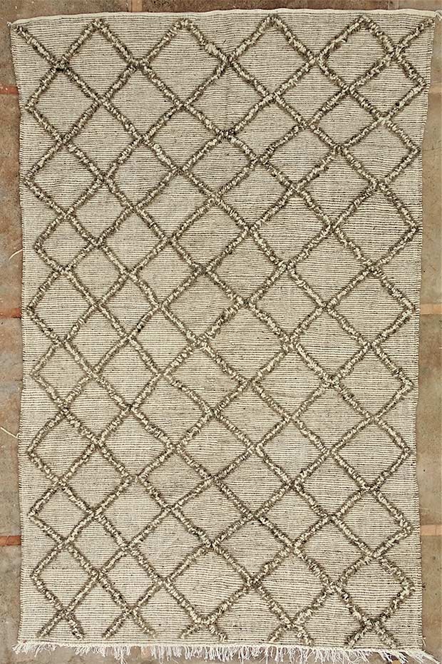 beni ourain rug 4X2.23 Moroccain rug morocain vintage rugs Area rug,moroccan carpet,tapis berb\u00e8re ,wool rug morocain rug rugs,